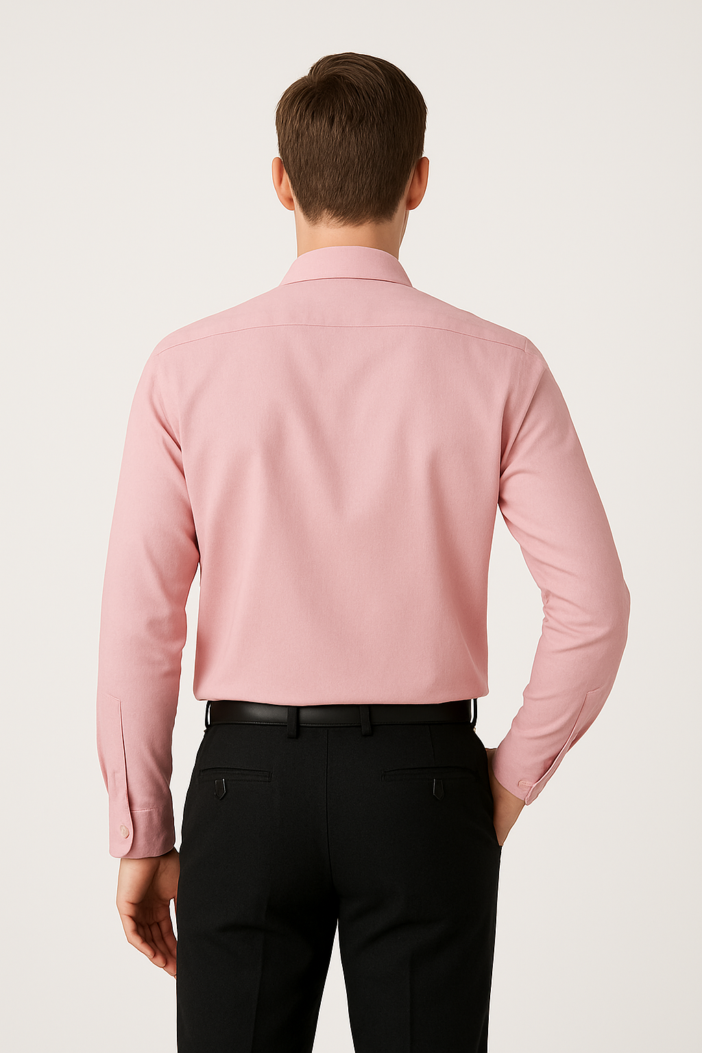 Men’s Premium Slim Fit Long Sleeve Button-Down Shirt – Multiple Colours Available