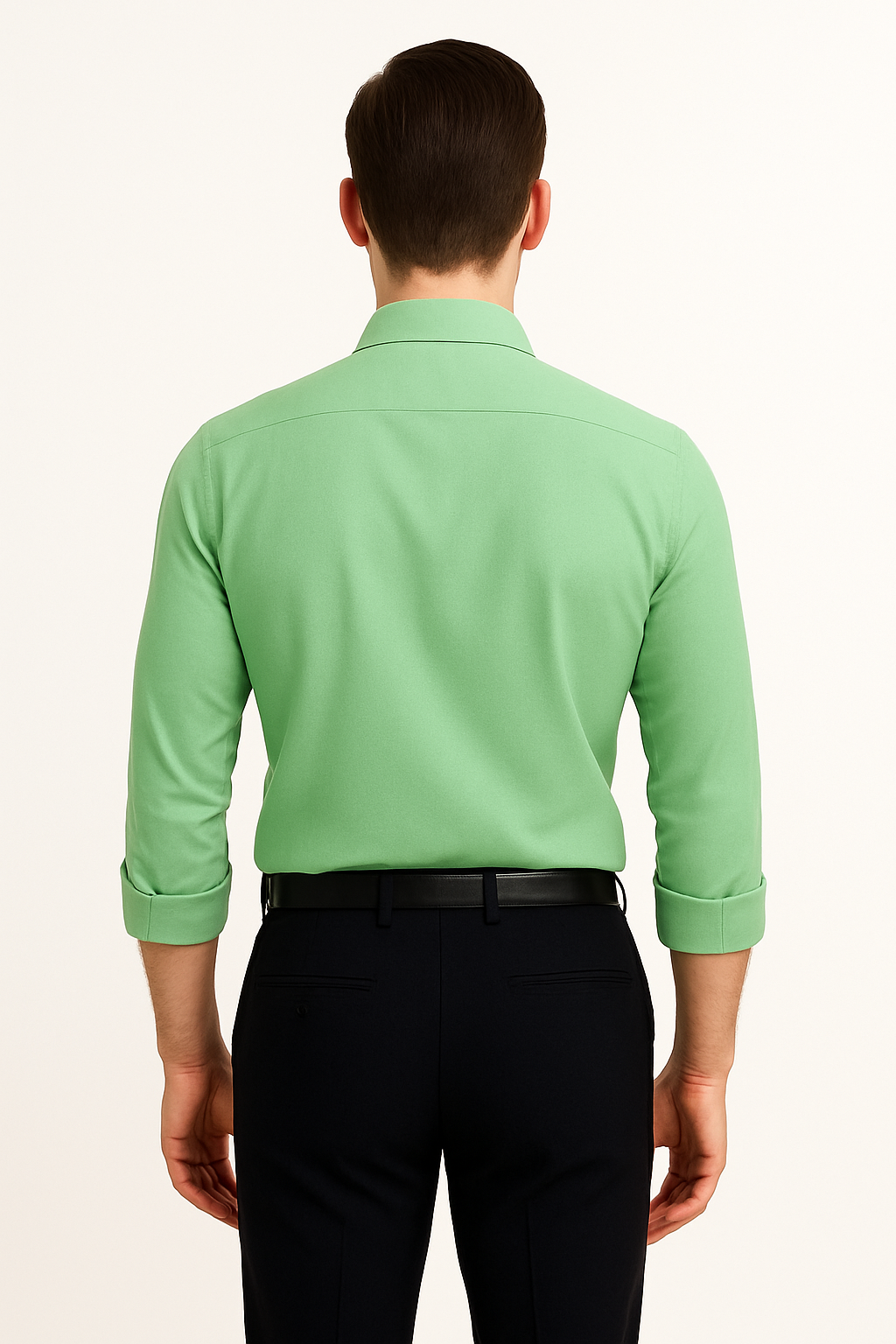 Men’s Premium Slim Fit Long Sleeve Button-Down Shirt – Multiple Colours Available
