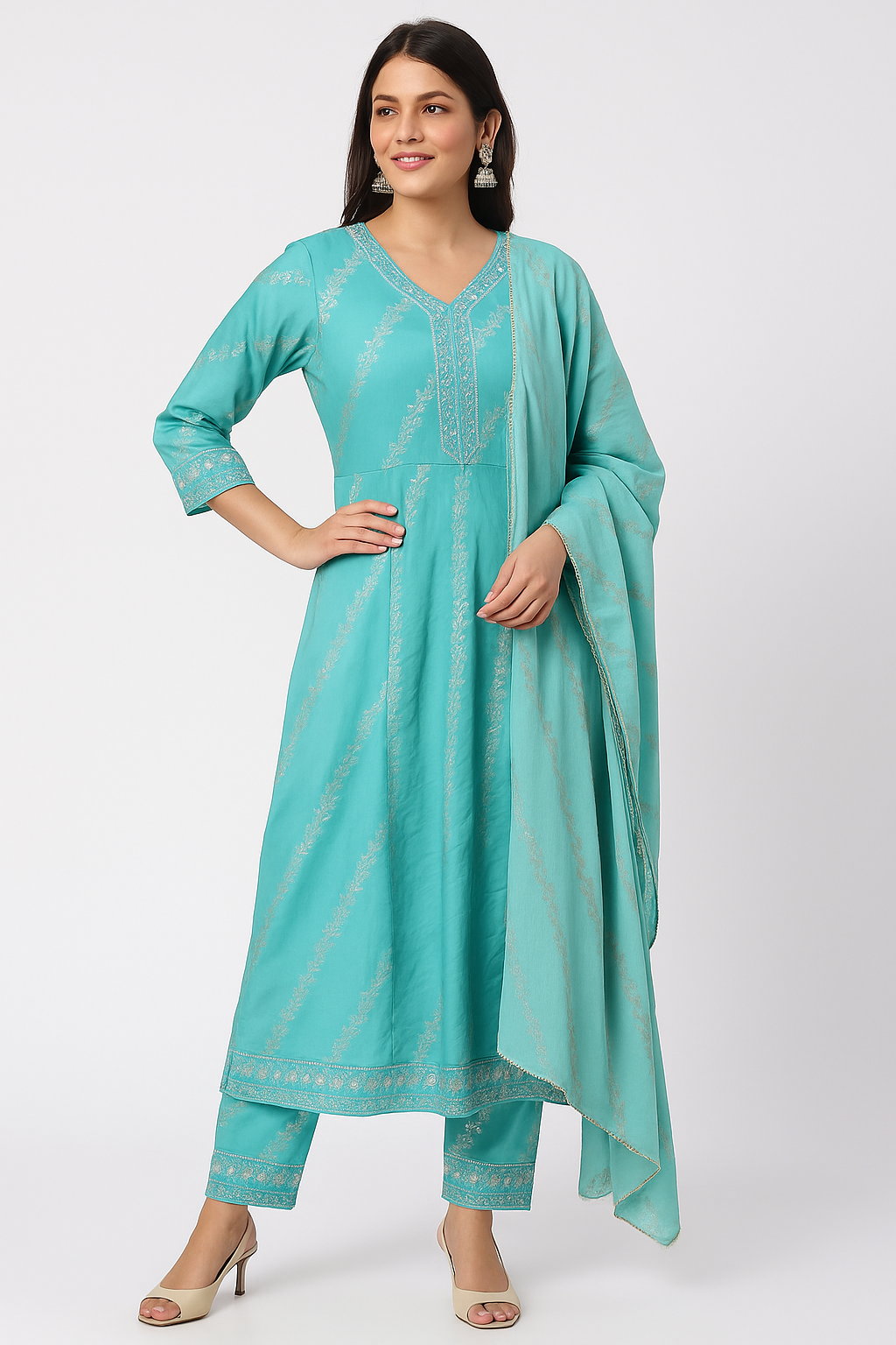Salwar, Kurta and Dupatta Set
