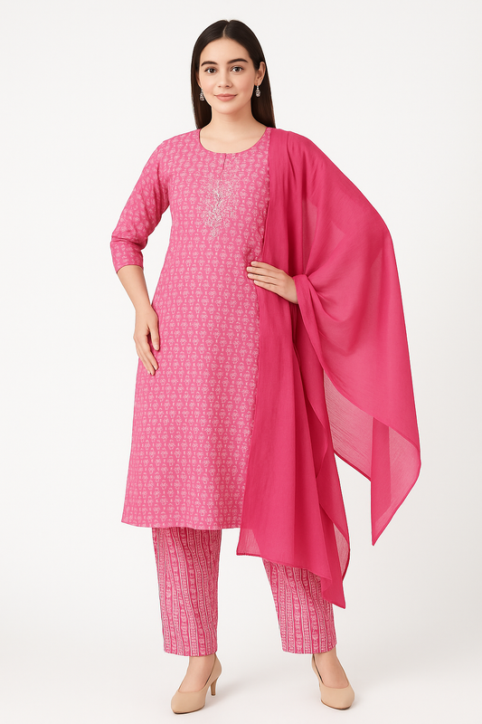 Salwar, Kurta and Dupatta Set