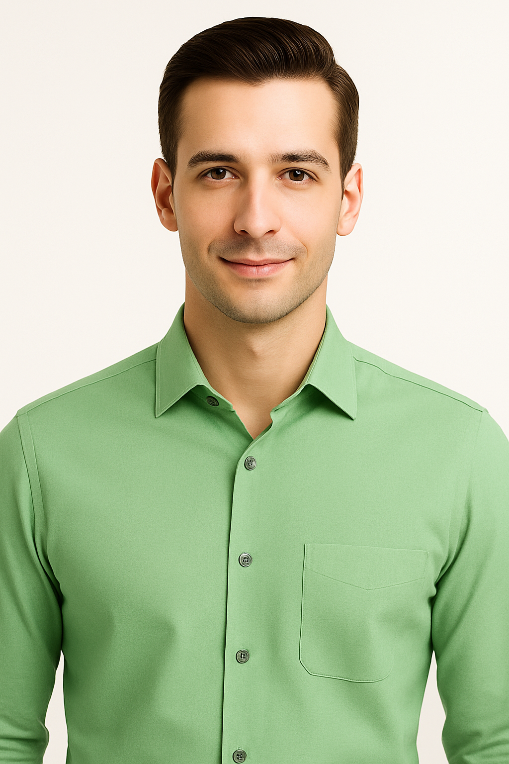 Men’s Premium Slim Fit Long Sleeve Button-Down Shirt – Multiple Colours Available