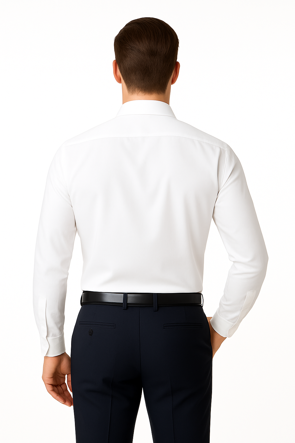 Men’s Premium Slim Fit Long Sleeve Button-Down Shirt – Multiple Colours Available
