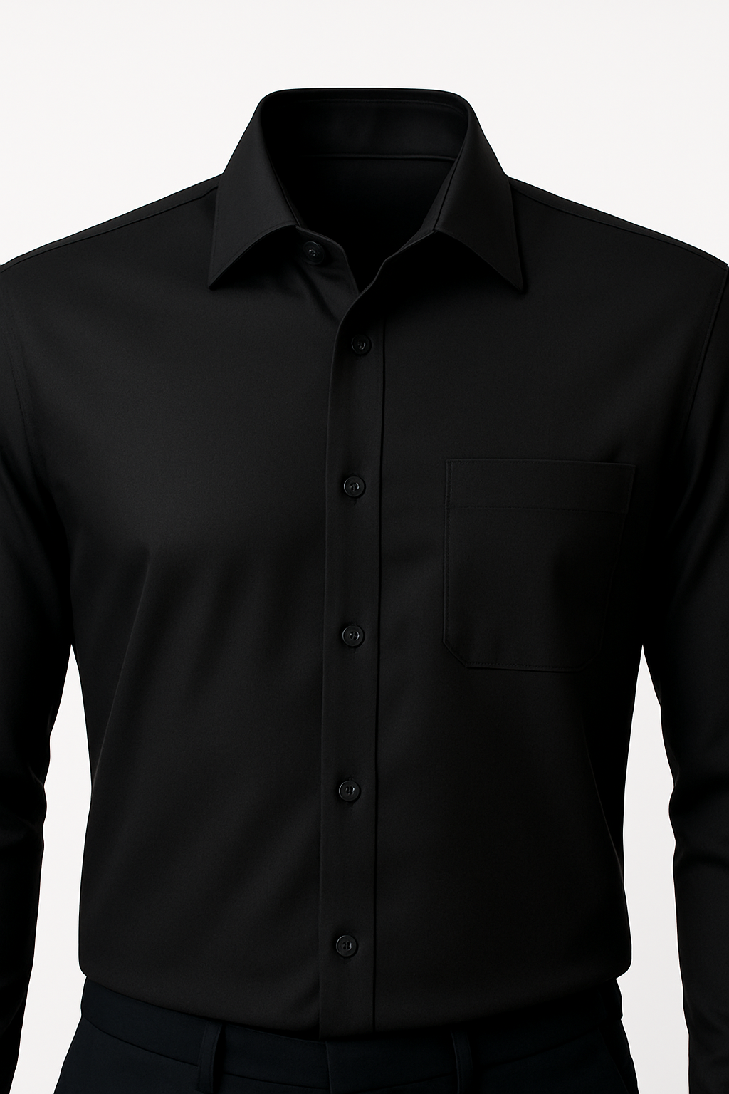 Men’s Premium Slim Fit Long Sleeve Button-Down Shirt – Multiple Colours Available