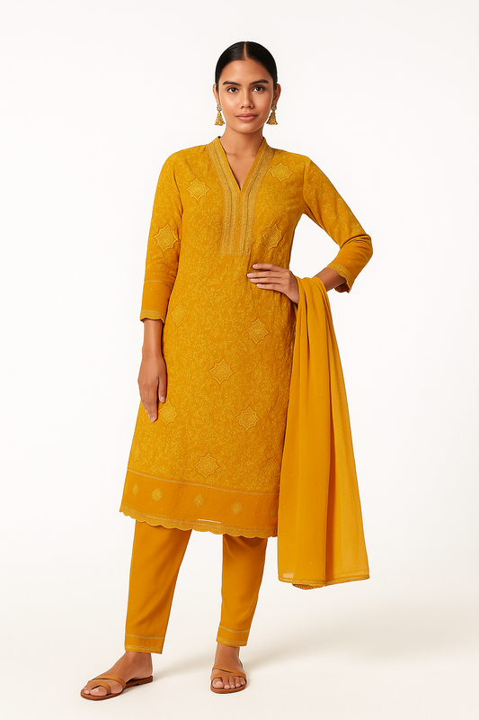 Salwar, Kurta and Dupatta Set
